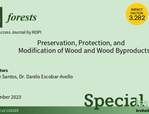 Danilo Escobar, investigador posdoctoral de UDT-CENAMAD, invitado como editor en número especial de revista científica líder en el campo forestal