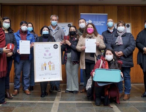 UDT UdeC y Municipalidad de San Pedro de la Paz firman convenio para reciclaje de mascarillas